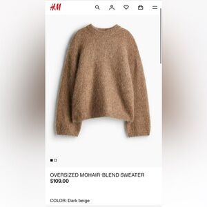 Cozy Brown Women's Sweater H&M